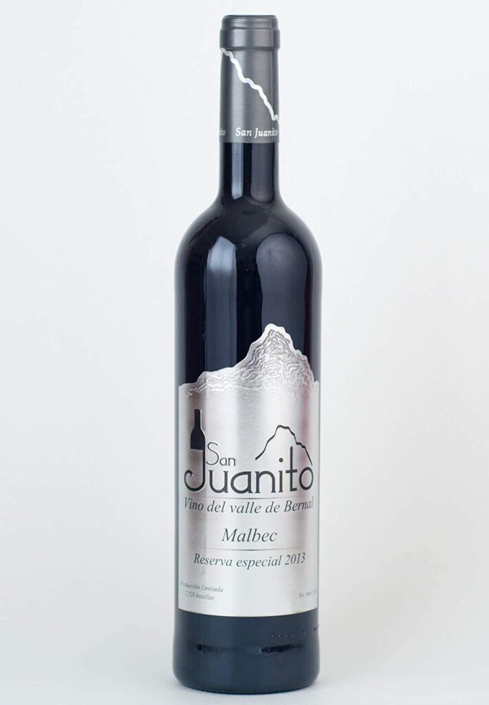 vinos queretanos, ganadores, Gran Reserva Malbec 2017, San Juanito Vitivinícola